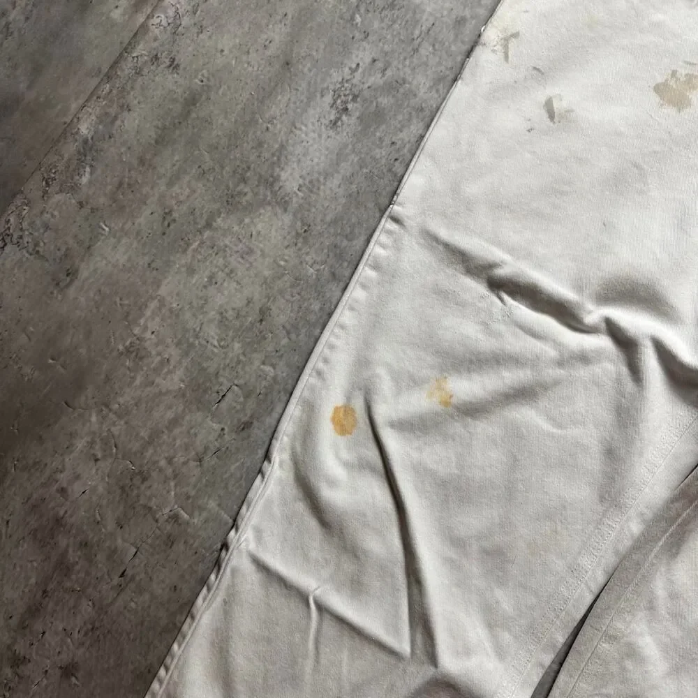 Unbranded Men's White and Cream Trousers